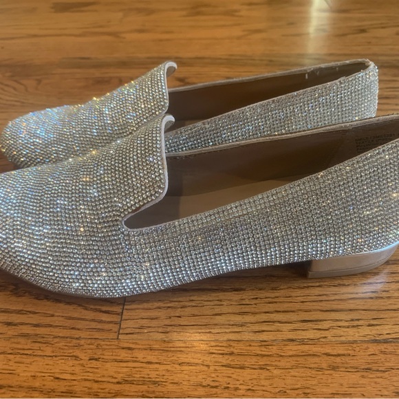 Steve Madden Smile Crystal Loafers - Picture 6 of 8